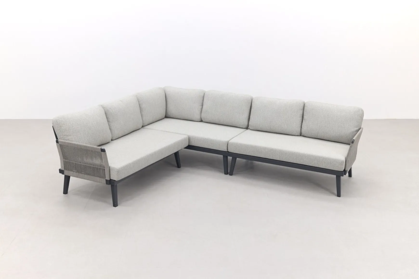 Durban/Medina teak verstelbare loungeset - hoekbank - 2-delig - Op=Op