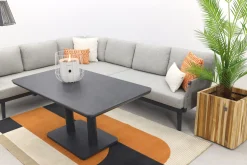 Durban/Medina verstelbare loungeset - hoekbank - 2-delig