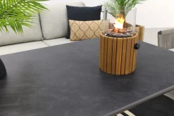 Durban/Medina verstelbare stoel-bank loungeset - 4-delig - Op=Op