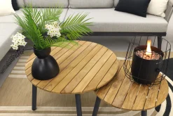 Durban/mindo loungeset - hoekbank - 3-delig - Op=Op