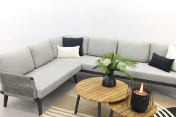 Durban/mindo loungeset - hoekbank - 3-delig - Op=Op