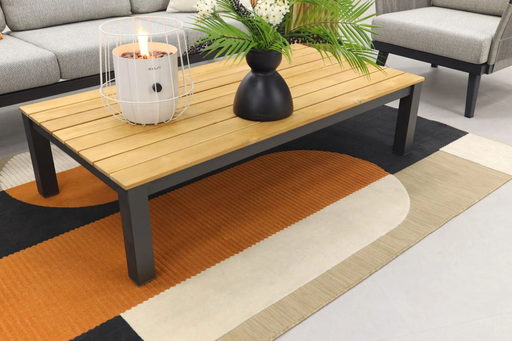 Durban/Mindo stoel-bank loungeset - 4-delig - Op=Op