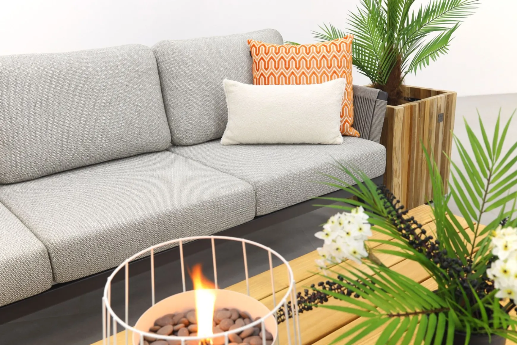Durban/Mindo stoel-bank loungeset - 4-delig - Op=Op