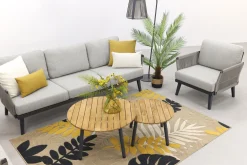 Durban/Mindo stoel-bank loungeset - 5-delig - Op=Op