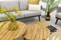 Durban/Mindo stoel-bank loungeset - 5-delig - Op=Op