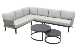 Durban/Rhodos loungeset - hoekbank - 3-delig - Op=Op