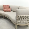 Emilia/Mindo organische rope loungeset - Latte/Beige
