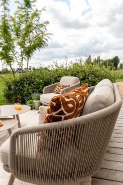 Flow stoel/bank loungeset (5-delig) - Zand/Latte