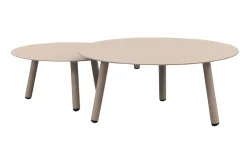 Flow stoel/bank loungeset (5-delig) - Zand/Latte