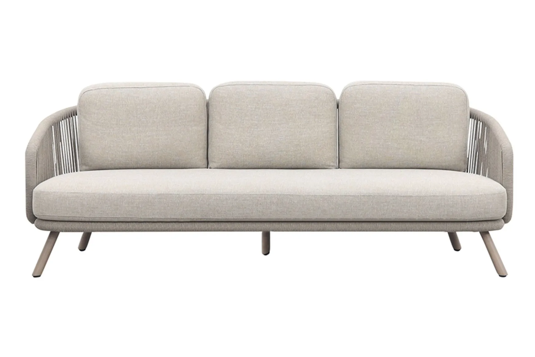 Flow stoel/bank loungeset (5-delig) - Zand/Latte