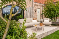 Flow stoel/bank loungeset (5-delig) - Zand/Latte
