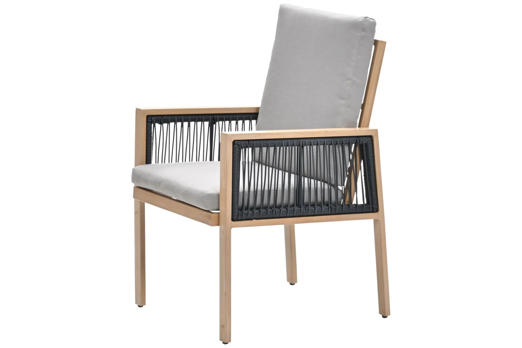 Garden Impressions Decala tuinstoel - teak look - aluminium OP=OP