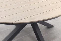 Garden Impressions Edison ovale tuintafel polywood 180x115 cm.