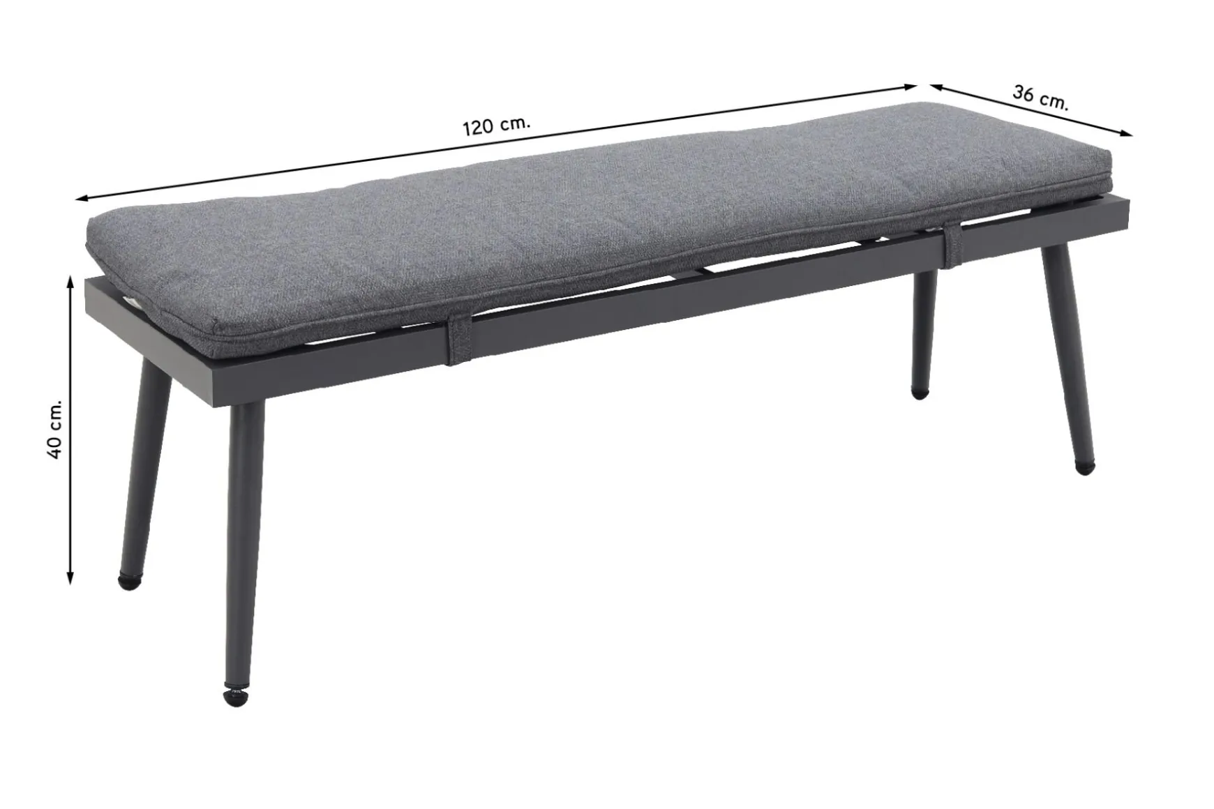 Garden Impressions Margriet lounge dining set - Naturel - 6 delig
