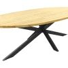 Garden Impressions Margriet natural/Taste Prado Ellips 240x115 cm. tuinset - 7-delig