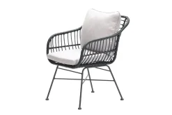 Garden Impressions Margriet / Edison Ovale 7-delige Tuinset - 220 x 115 cm.
