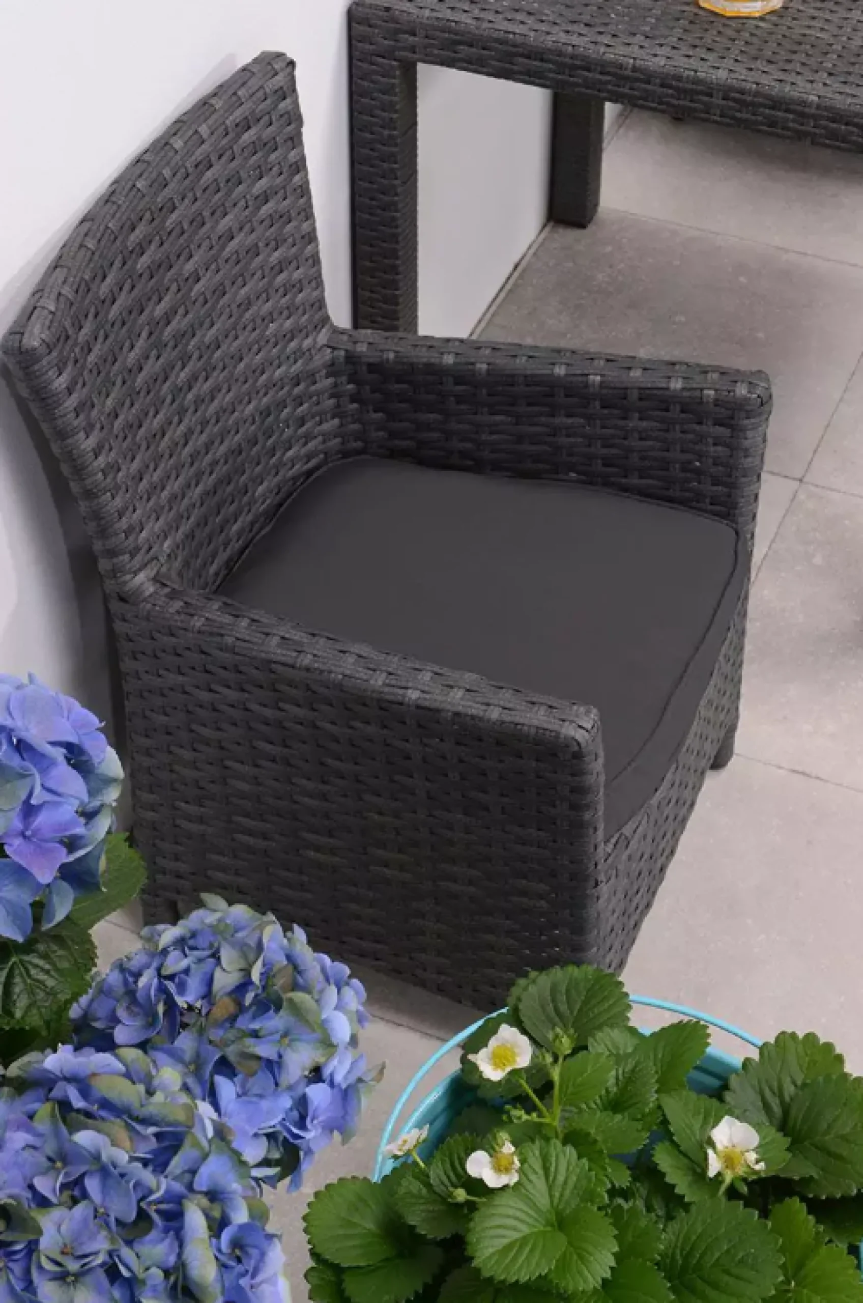 Garden Impressions Nikki kindertuinstoel - Earl grey / Reflex black