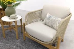 Garden Impressions Talara stoel loungeset 3-delig - Zand