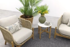 Garden Impressions Talara stoel loungeset 3-delig - Zand