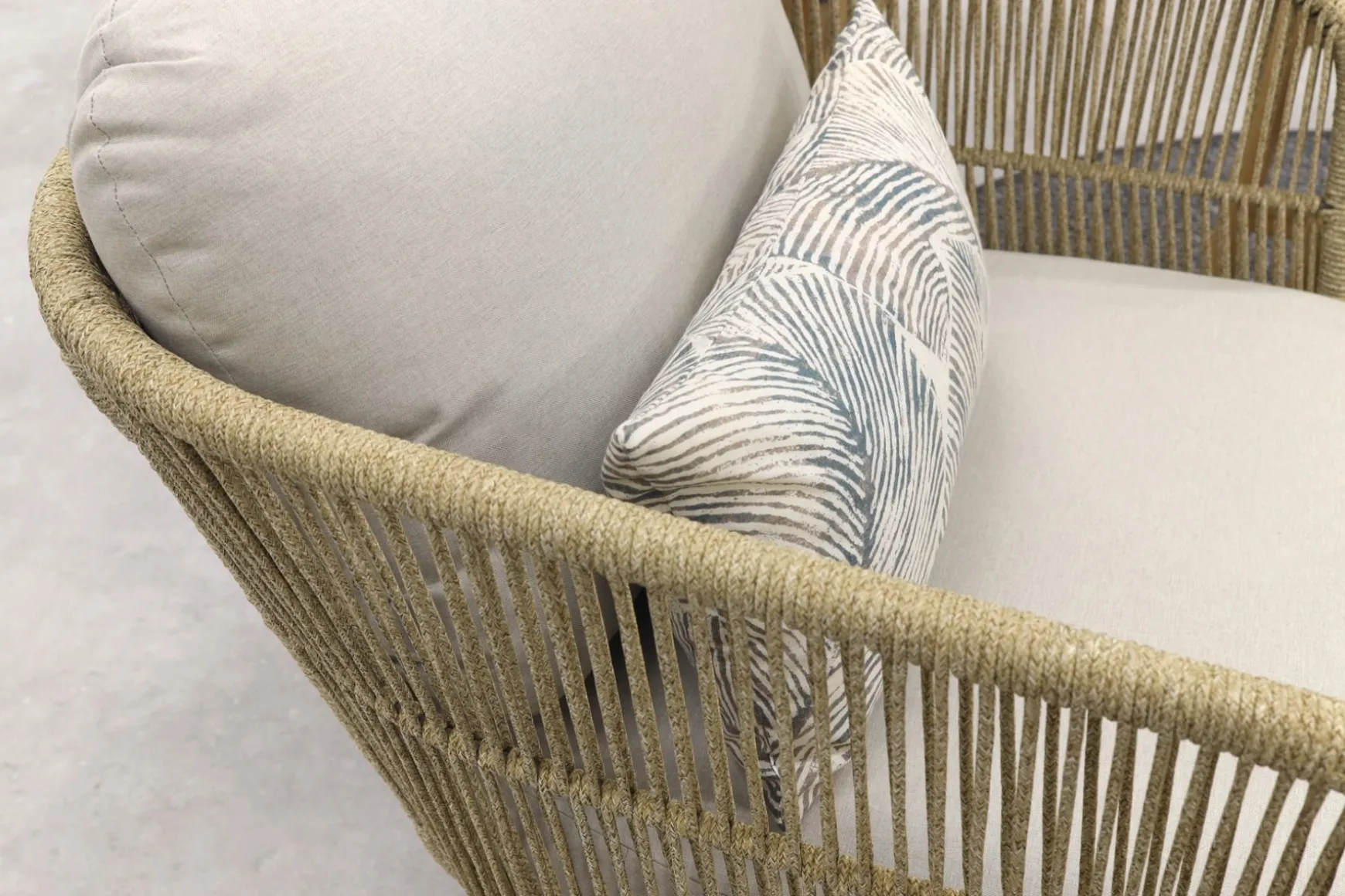 Garden Impressions Talara stoel loungeset 3-delig - Zand