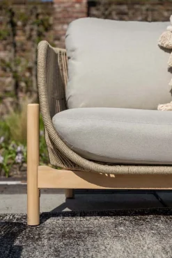 Garden Impressions Talara stoel bank loungeset 5-delig - Zand