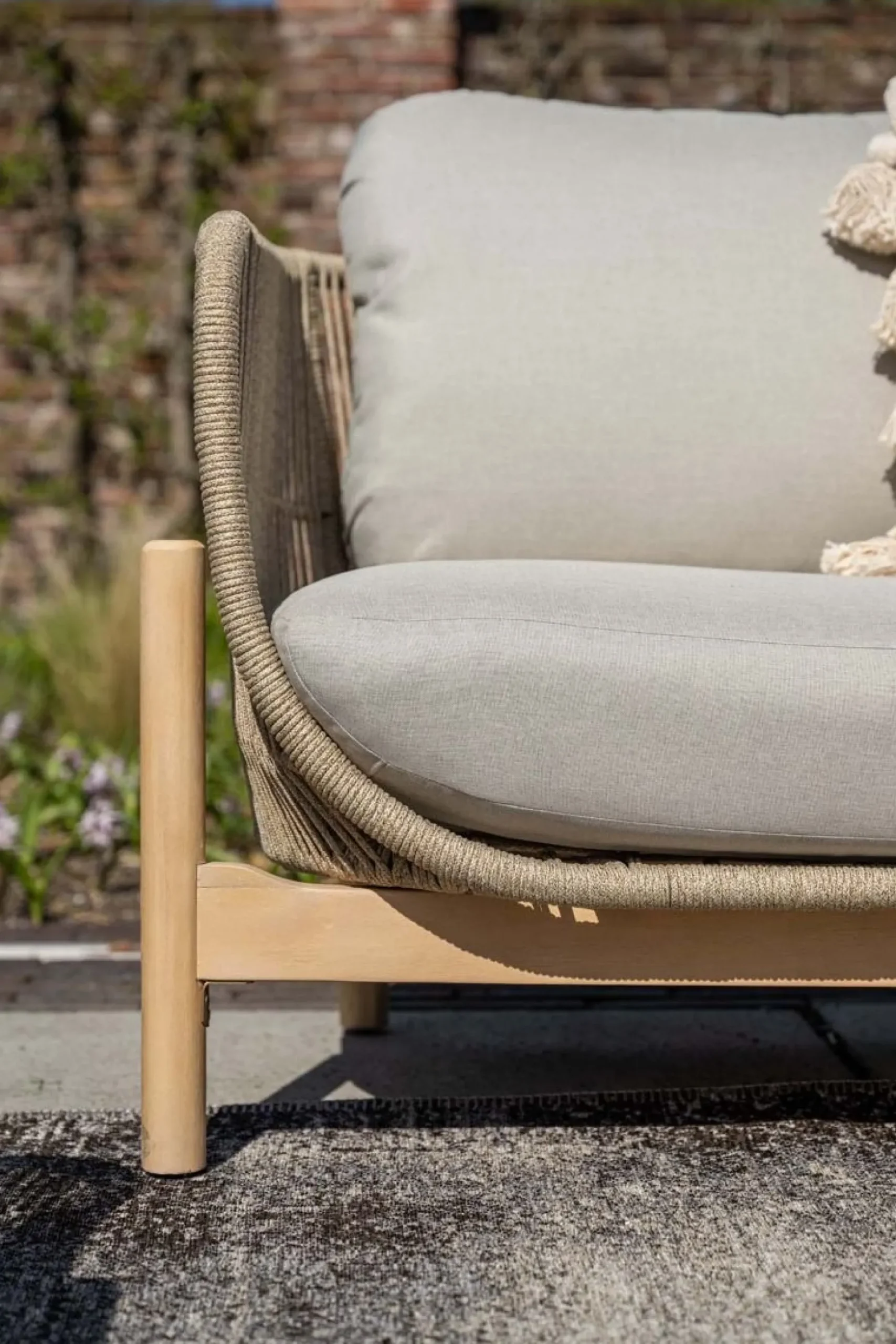 Garden Impressions Talara stoel bank loungeset 5-delig - Zand