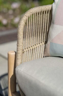 Garden Impressions Talara stoel bank loungeset 5-delig - Zand