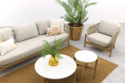 Garden Impressions Talara stoel bank loungeset 5-delig - Zand