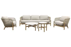 Garden Impressions Talara stoel bank loungeset 5-delig - Zand