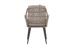 GI Allasio dining tuinstoel - Carbon black/Zand