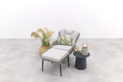 GI Andorra/Velora loungestoel set - Taupe/Zand