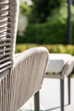GI Andorra/Velora loungestoel set - Taupe/Zand