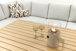 GI Bahama lounge-/diningset - Valley Sand/Teak look
