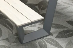 GI Bell picknicktafel 200 x 178 cm. - Carbon black