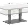 GI Cyprus up&down verstelbare houtlook tuintafel 150x87 cm. - Taupe