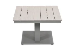 GI Cyprus up&down verstelbare houtlook tuintafel 150x87 cm. - Taupe