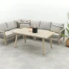 GI Decala rope lounge-/diningset - Teak/Zand
