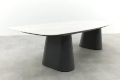 GI Denver Deens ovale tuintafel 320x120 cm. - Carbon Black