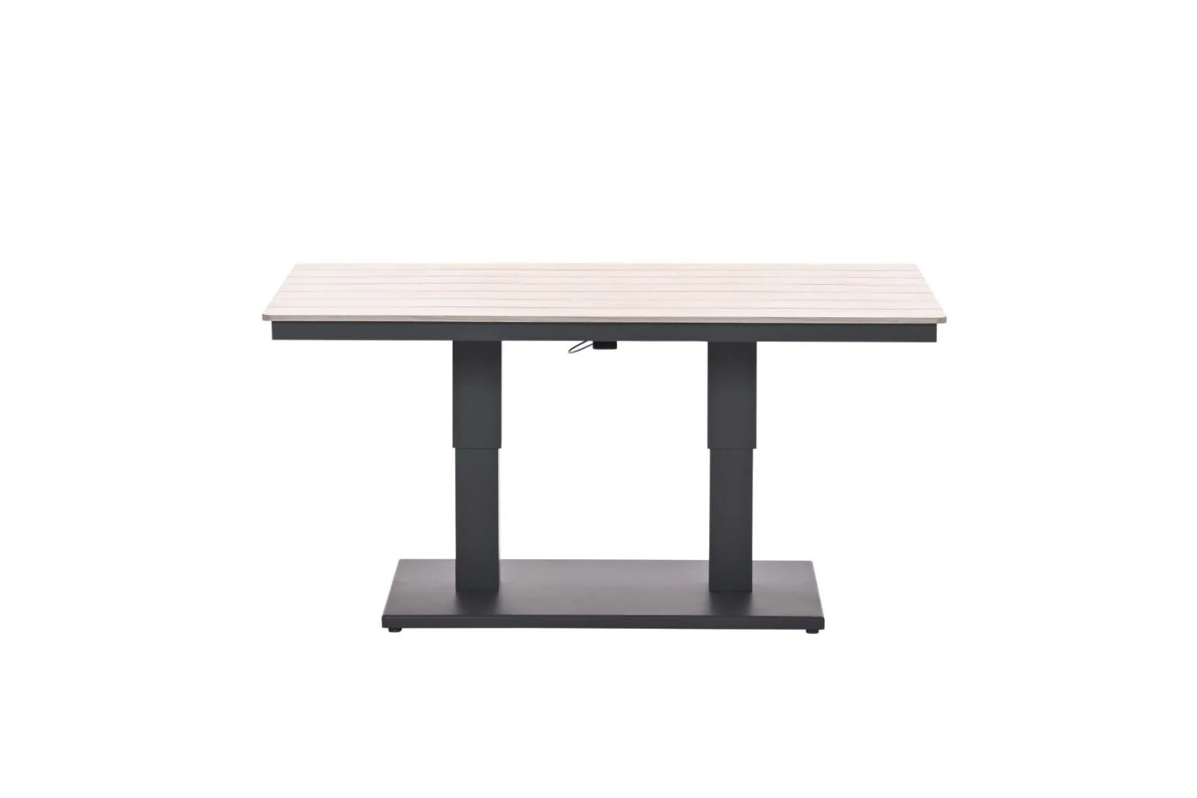 GI Diamo/Cyprus verstelbare lounge-dining hoekset (5-delig) - Carbon Black/Zand