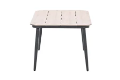 GI Diamo lounge-dining hoekset (6-delig) - Carbon Black/Zand