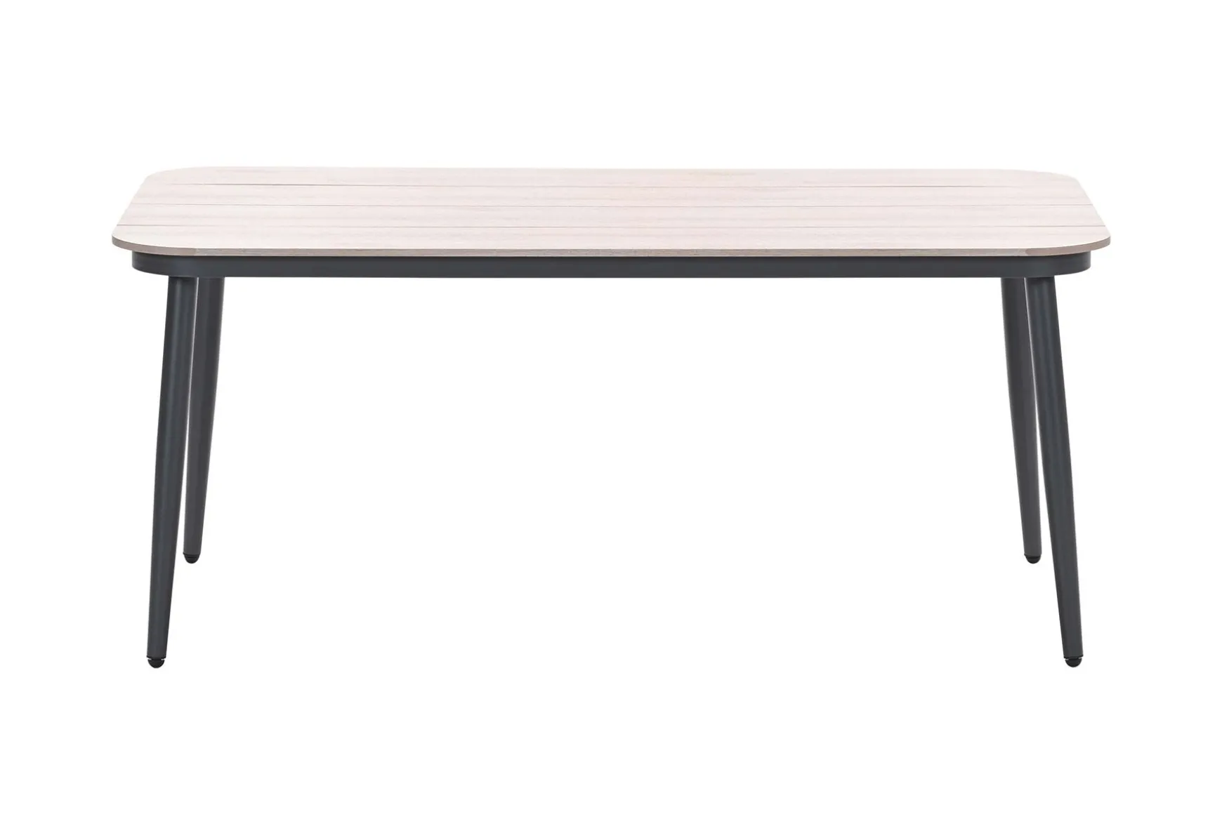 GI Diamo lounge-dining hoekset (6-delig) - Carbon Black/Zand