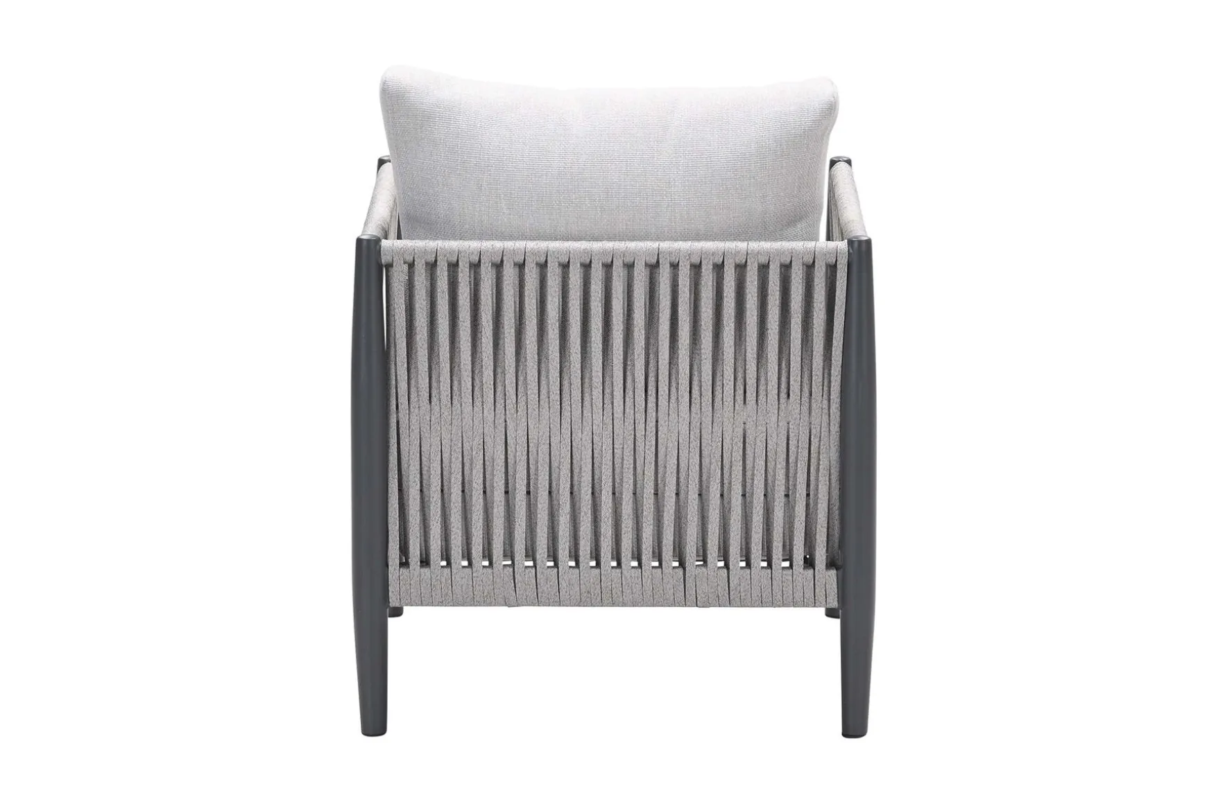 GI Diamo loungestoel - Carbon Black/Zand