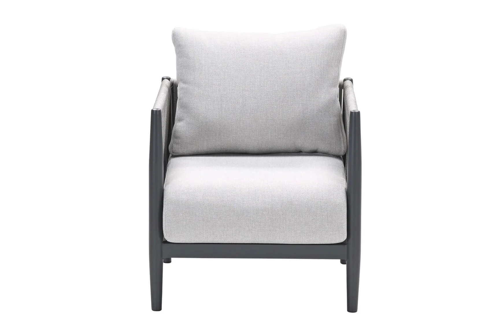 GI Diamo loungestoel - Carbon Black/Zand
