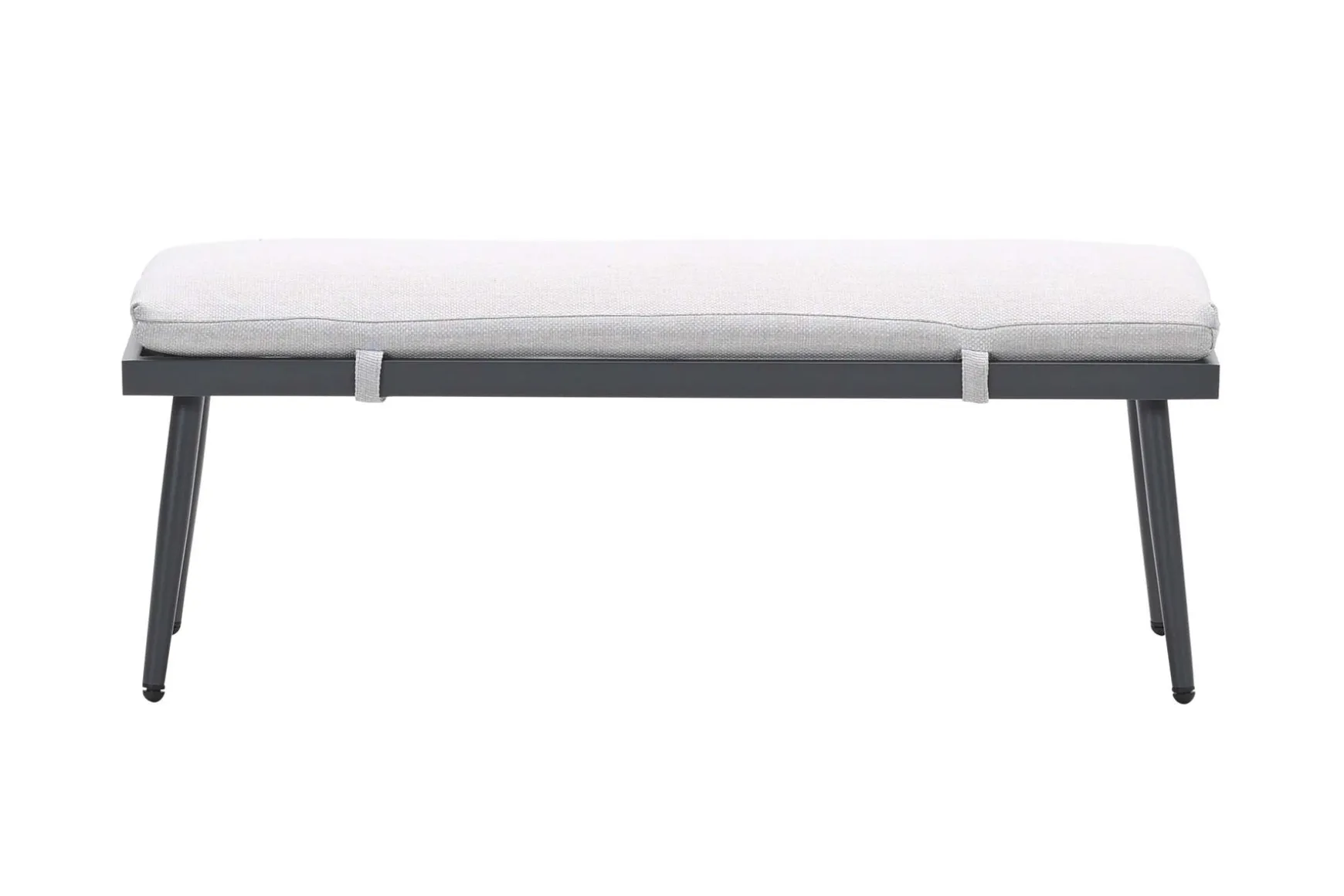GI Diamo tuinbank - Carbon Black/Zand