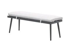 GI Diamo tuinbank - Carbon Black/Zand