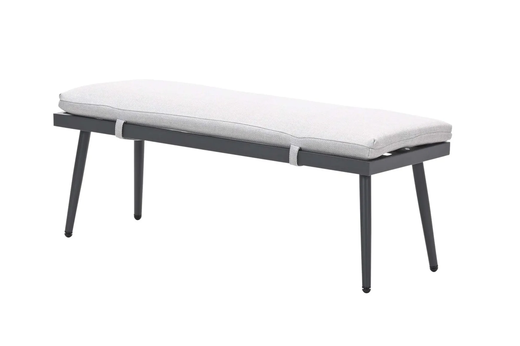 GI Diamo tuinbank - Carbon Black/Zand