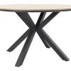 GI Edison 122 cm. - ronde tuinset / 4 Seasons Fabrice antraciet
