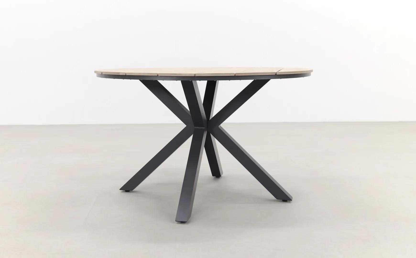GI Edison ronde houtlook tuintafel Ø122 cm.