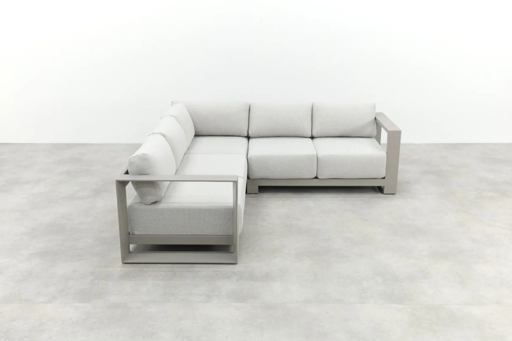 GI Levanto aluminium hoekbank - Valley Sand