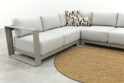 GI Levanto aluminium hoekbank - Valley Sand